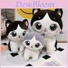 Adorable Doudou Cat Plush Pillow Doll Soft Pp Cotton Stuffed Toy For Kids