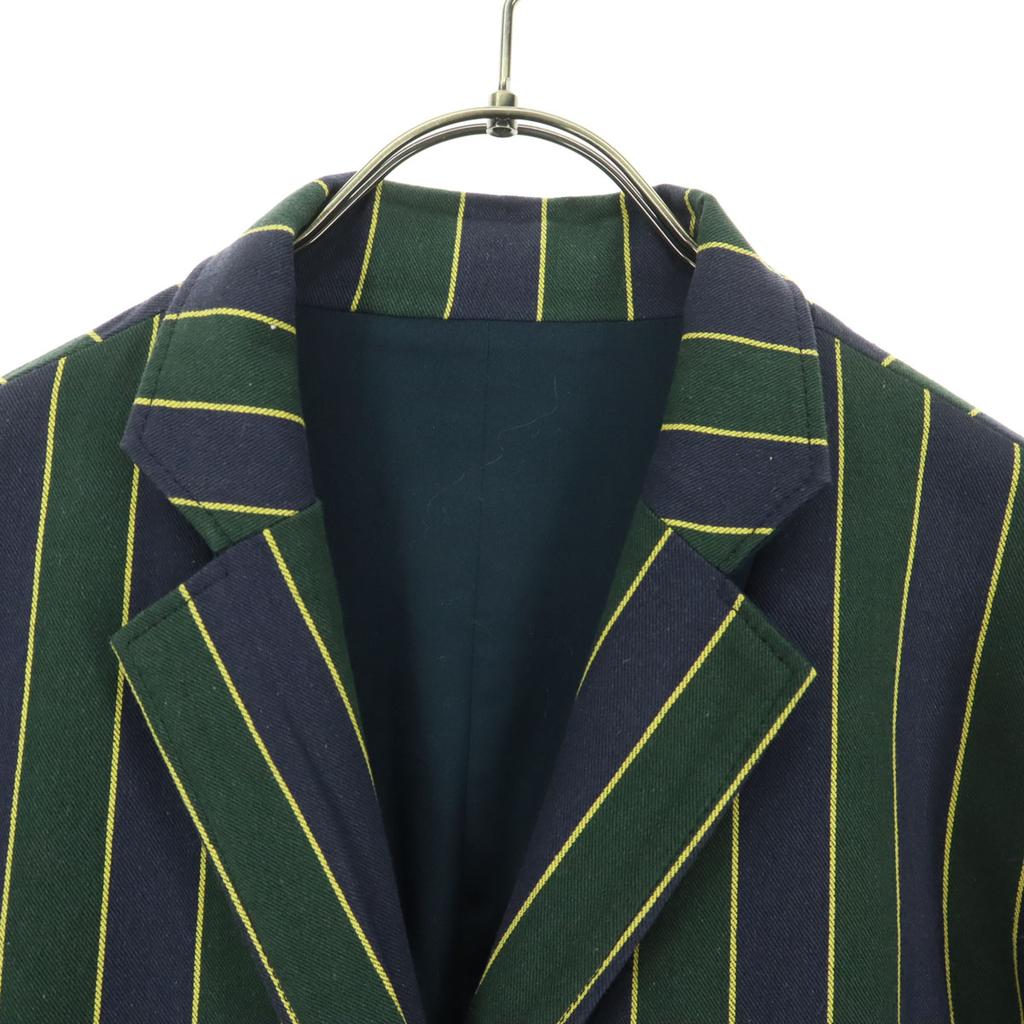 BEAMS LIGHTS Baumwolle Wendbar Gestreiftes Muster Langarm Schuljacke Blazer Damen Gebraucht