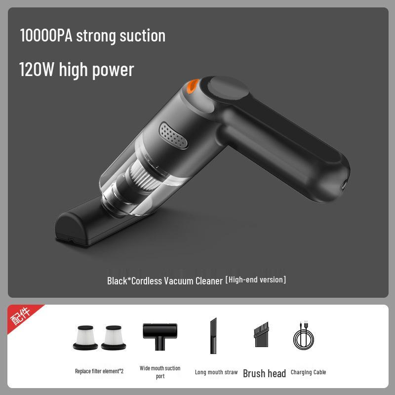 Dual-Use High-Power Handheld Vacuum Cleaner for Car and Home