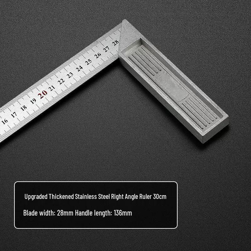 Set di righelli in acciaio ispessito: Righello Dritto 15cm-2m per Disegno & Disegno Tecnico, Spedizione Gratuita