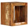 Vidaxl Stool, 40X30X40 Cm, Solid Reclaimed Wood