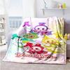 Teletubbies Customize Your Name Blanket Multi-purpose Customizable Blanket Warmthful Decor Versatile for Chair Couch Bed Living Room