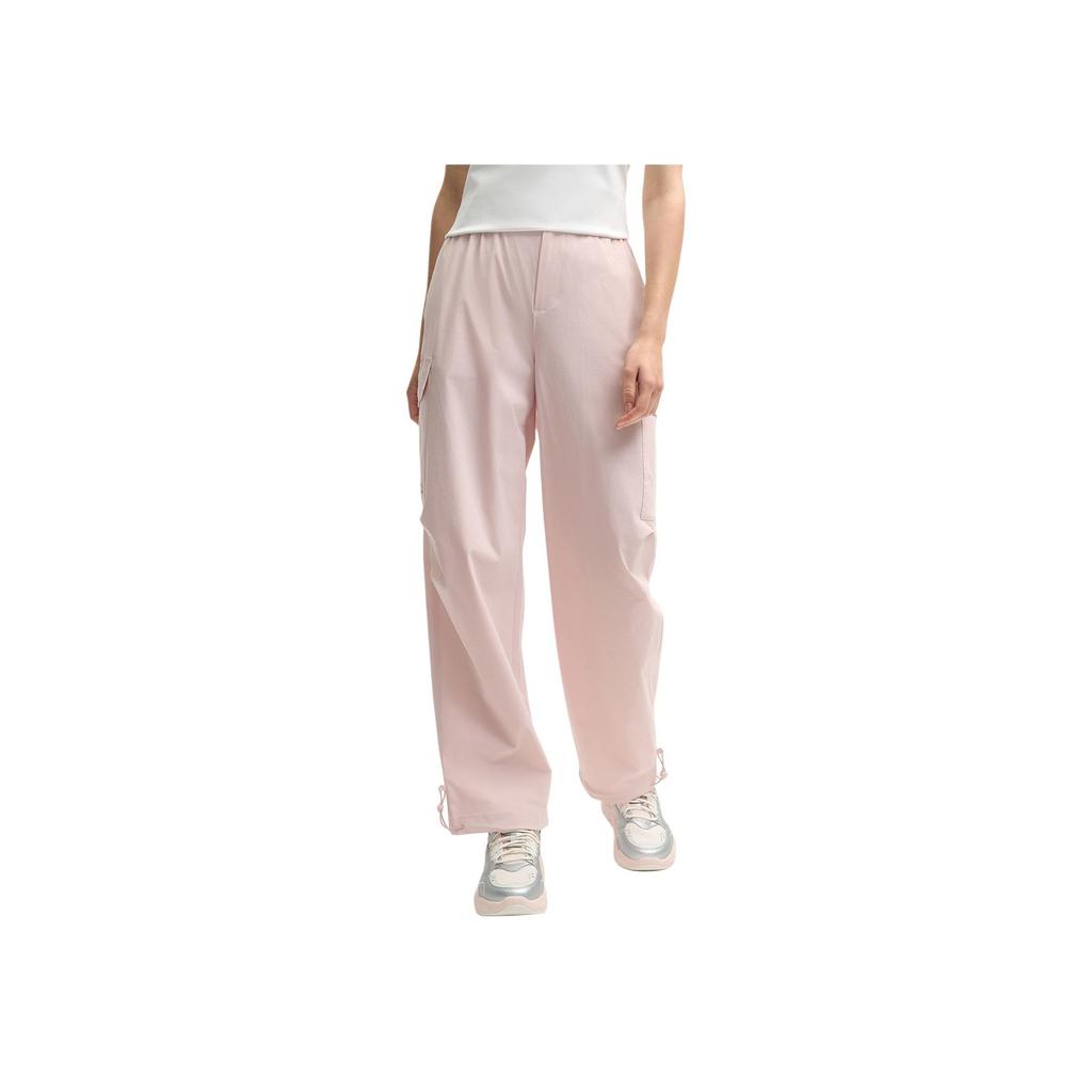 New FILA Fitness Cargo Pants Women's Bare Pink A51W521801F-PK