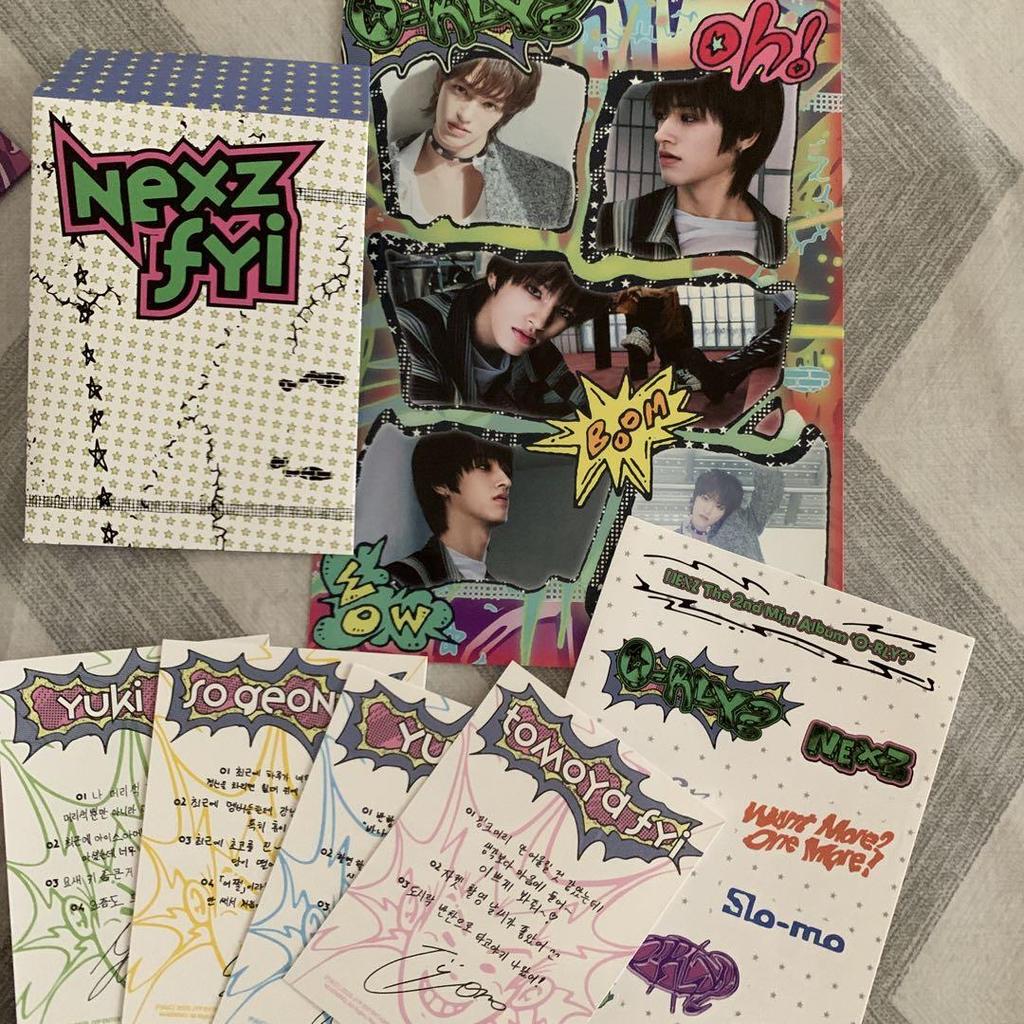 [USED] NEXXT 2nd Mini Album 'O RY3' Set