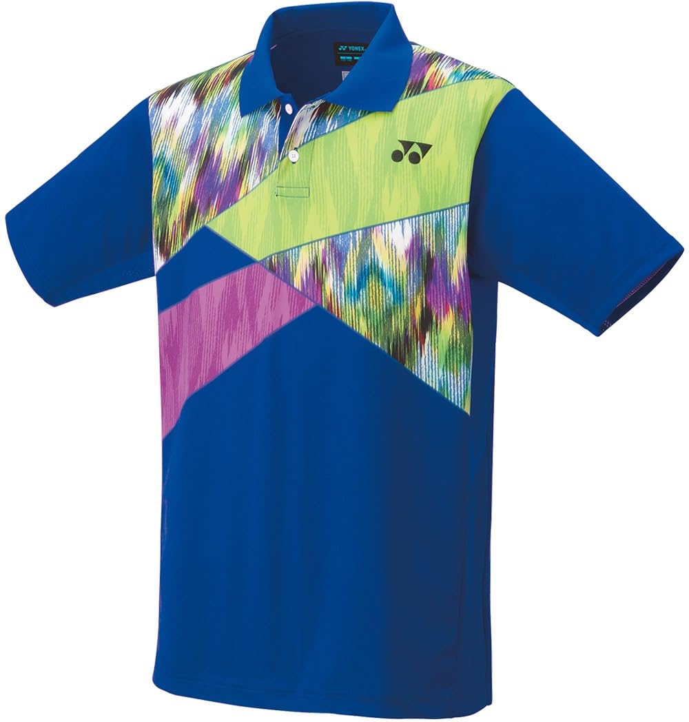 

Yonex Short Sleeve Game Midnight Navy J130 Boys Shirt, (472)