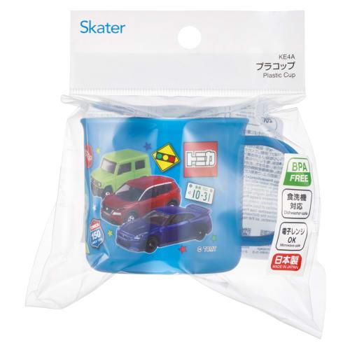 Skater Kids' Lunch Box Plastic Cup, 200ml, Dishwasher Safe, Made in Japan, Tomica 26, Boys', KE4A-A