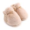 Bottes de berceau en peluche pour bébé et tout-petit, chaussettes chaudes antidérapantes, pantoufles décontractées, chaussures pour nouveau-né, filles, garçons