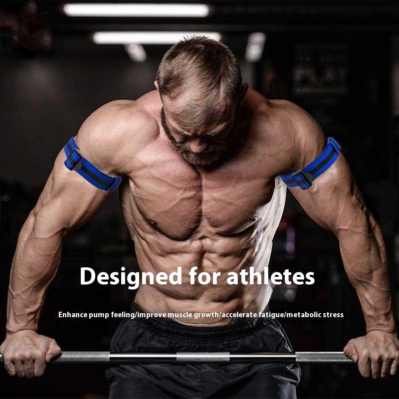 Elastic Blood Flow Restriction Bands Adjustable Straps Arm Leg Glutes Wraps For Fast Muscle Growth Occlusion Training Bands