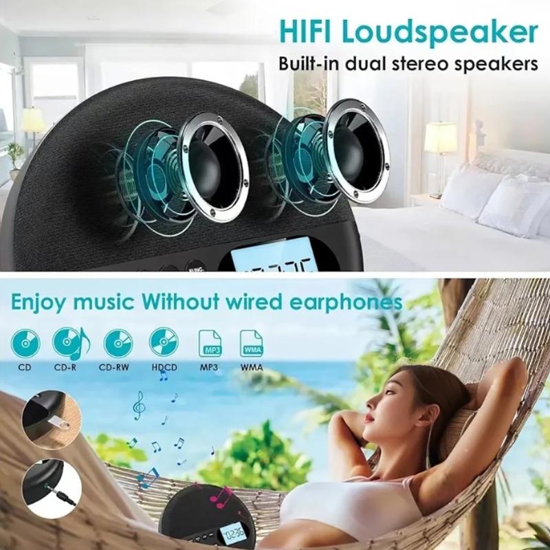 Compact Speaker with Music Playback Mini Music Player Speaker English Learning for Prenatal Education & English Study