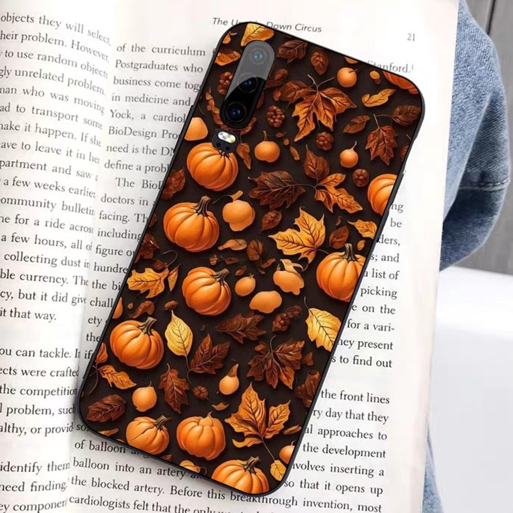 Pumpkin Happy Fall Autumn Phone Case For Huawei Honor 10 Lite 9 20 7A 9X 30 50 60 70 Pro Plus Soft Silicone Cover