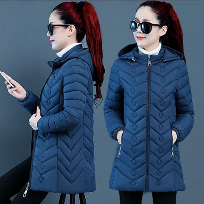 

Длинная ветровка женская осенняя темпераментная куртка для женщин среднего возраста женская весенне-осенняя куртка парка женская 2XL морской синий