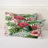 Watercolor Flowers Tropical Leaves 3D Printed Quilt Cover Home Textiles Bedding Cover Soft Comfortable Duvet Cover Pillowcases