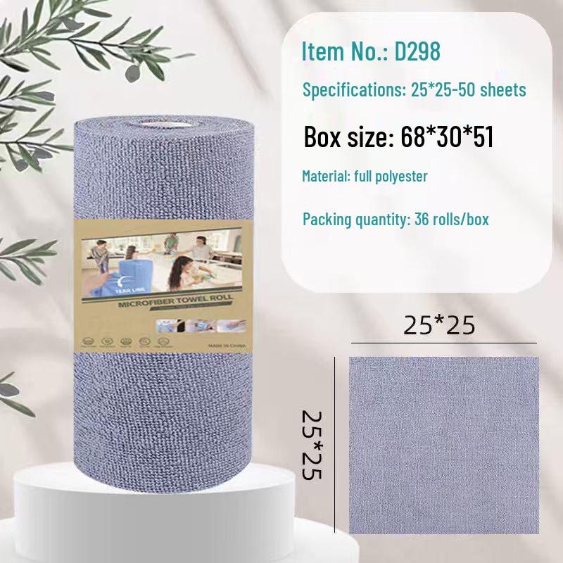 Thick Tearable Kitchen Towels - Absorbent & Easy-to-Clean Dishwashing Wipes