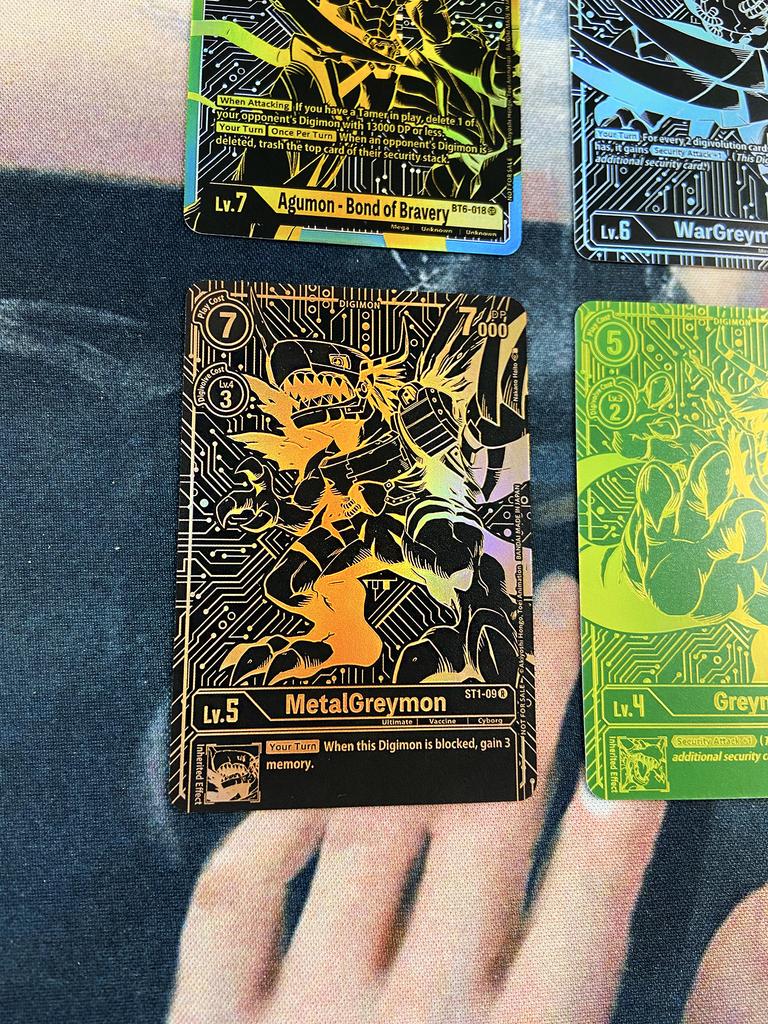 4pcs/set 2021 Final Championships Digimon Adventure Diy Self Control Collect Signature Trading Flash Card Anime Cartoon Gift