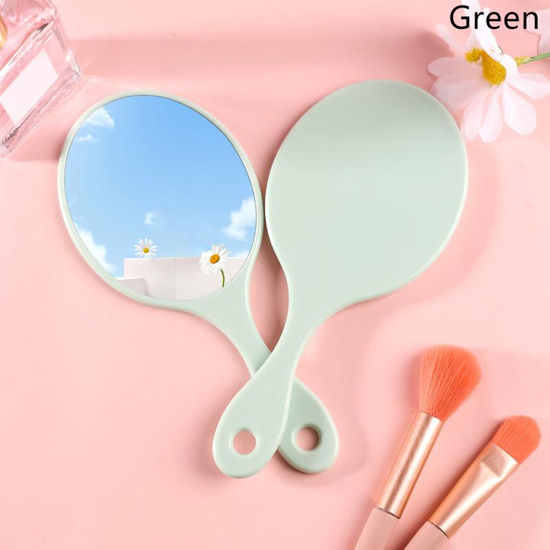 

Ручное зеркало для макияжа Круглое зеркало для макияжного столика с ручкой Ручное зеркало Спа Салон Компактные зеркала Косметические зеркала для женщин