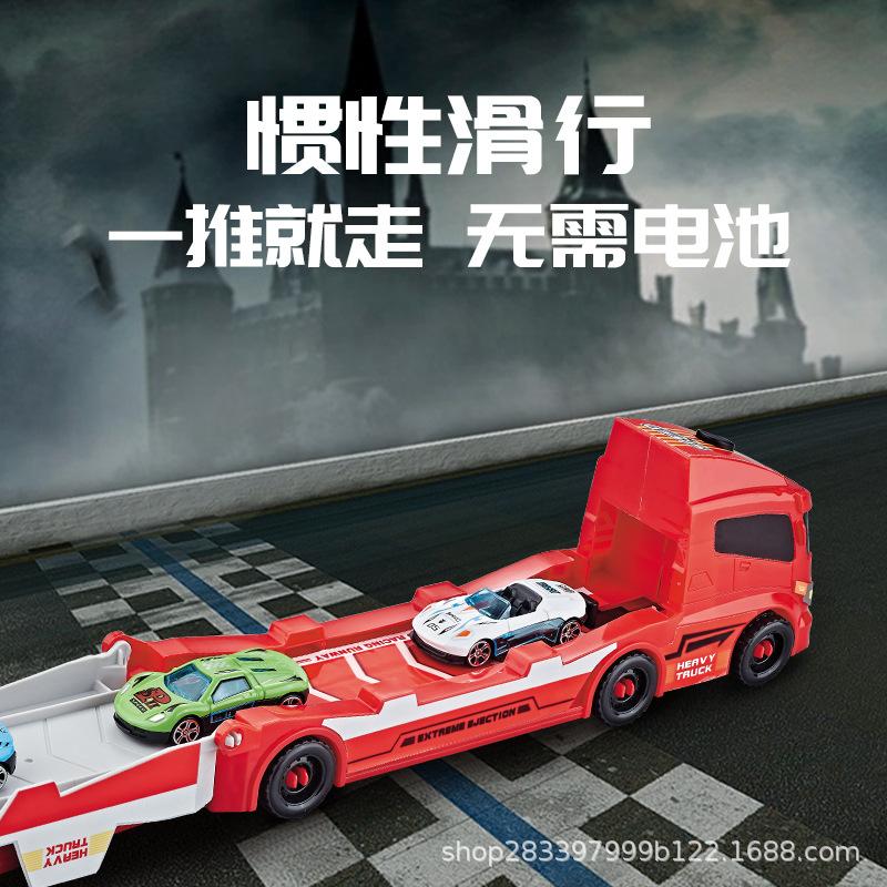 Kinder Katapult Track Verformung Big Truck Track Spielzeug Klapp Lagerung Truck Junge Geburtstagsgeschenk
