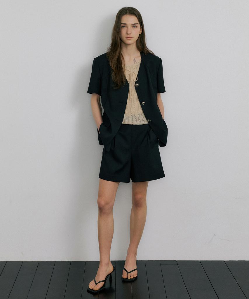 OCTETTE Lua One Tuck Shorts_2Color