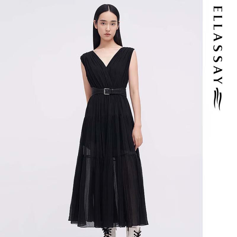 

ELLASSAY Women s Pleated Midi Dress EWW342Y16100 M