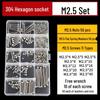 304 Stainless Steel Hex Socket Head Cap Screws, M2-M10, Extended Length