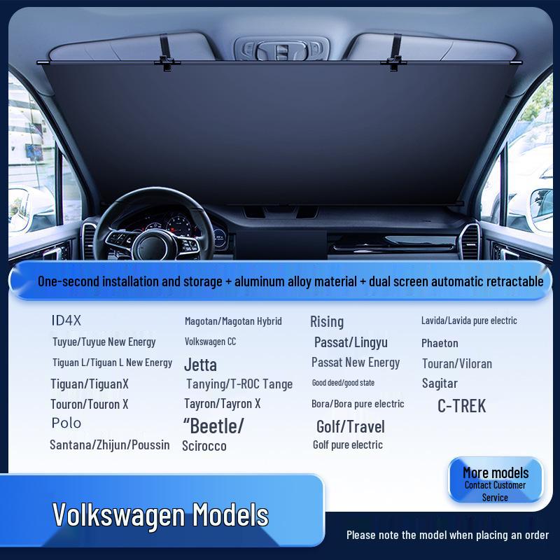 Car Windshield Sunshade - Heat Insulation & Light Blocking for Summer