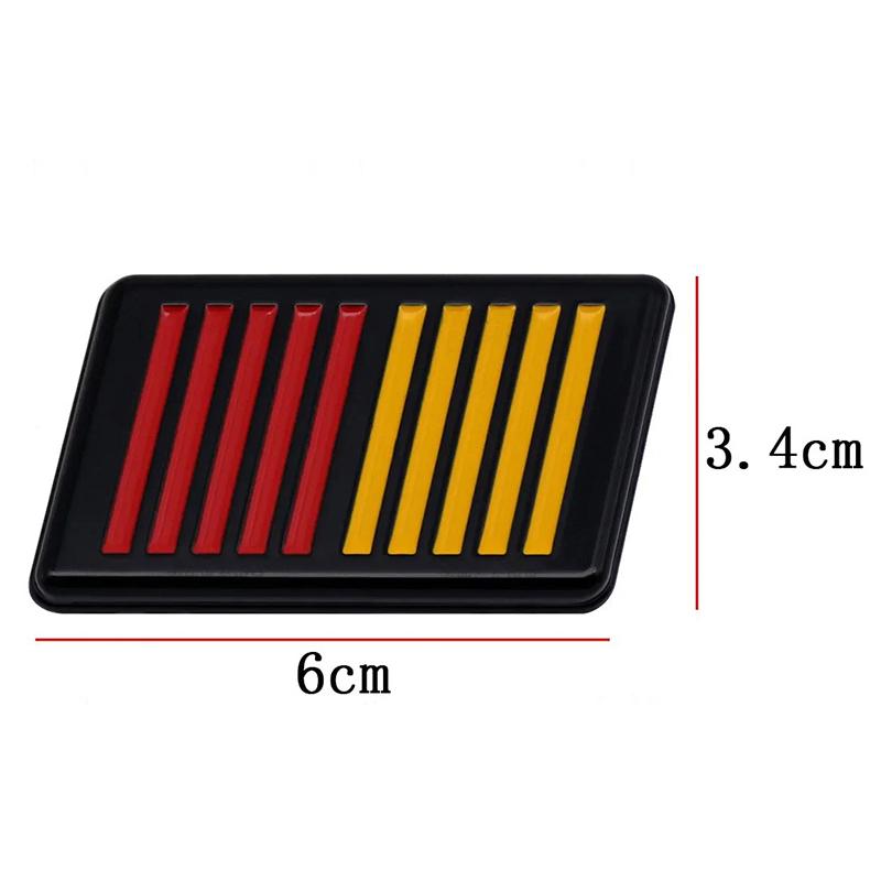3D Metall Auto Styling Frontgrill Emblem Kofferraumplakette Aufkleber