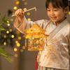 Lightweight DIY Craft Material Kit PVC Handheld Lantern Hanging LED Lantern  Spring Festival