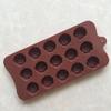 Rose Flower Heart Chocolate Mold Waffle Alphanumeric Applicable Candy Ice Cube Jelly Handmade Soap Cake Decoration Baking Mold