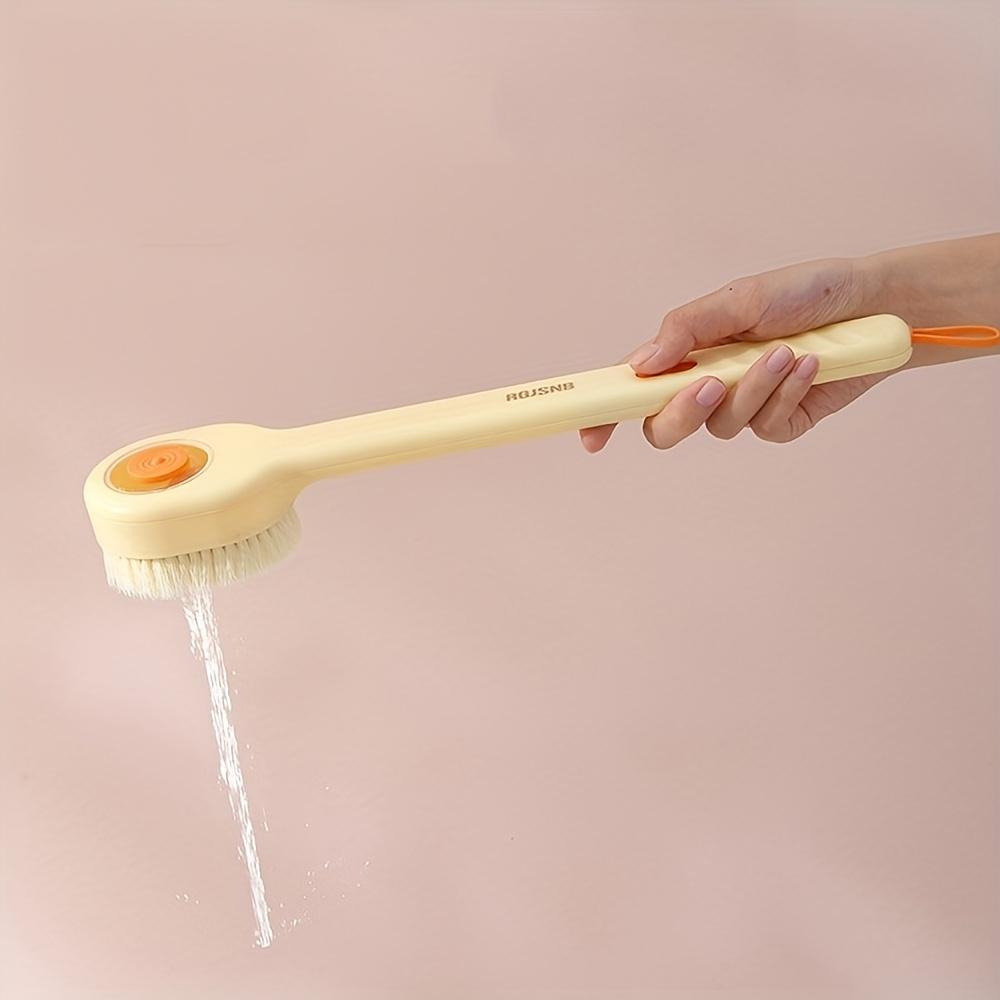Shower Back Scrubber Brush Soft Brush For Men & Women Comfortable Antiskid Body Bath Brush Deep Cleanse Back Scrubber Shower