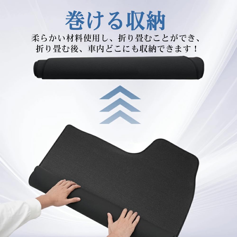 in BLUESEATE C Luggage Mat for Toyota New RAV4 50 Series TOYOTA RAV4 April 2019 2D Trunk Water Cargo Rear Cargo Abrasion Stain Scratch Easy to Genuine