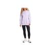 Under Armour Essential Comfortable Loose Solid Color Long Sleeve Sweatshirt Women sweatshirt Light-Purple 1379495-535