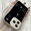 M397 Space Moon Astronaut Black art Design Angel Eyes Soft Phone Cases for iPhone Samsung Galaxy Xiaomi Rdemi Huawei Honor Infinix Realme All Model