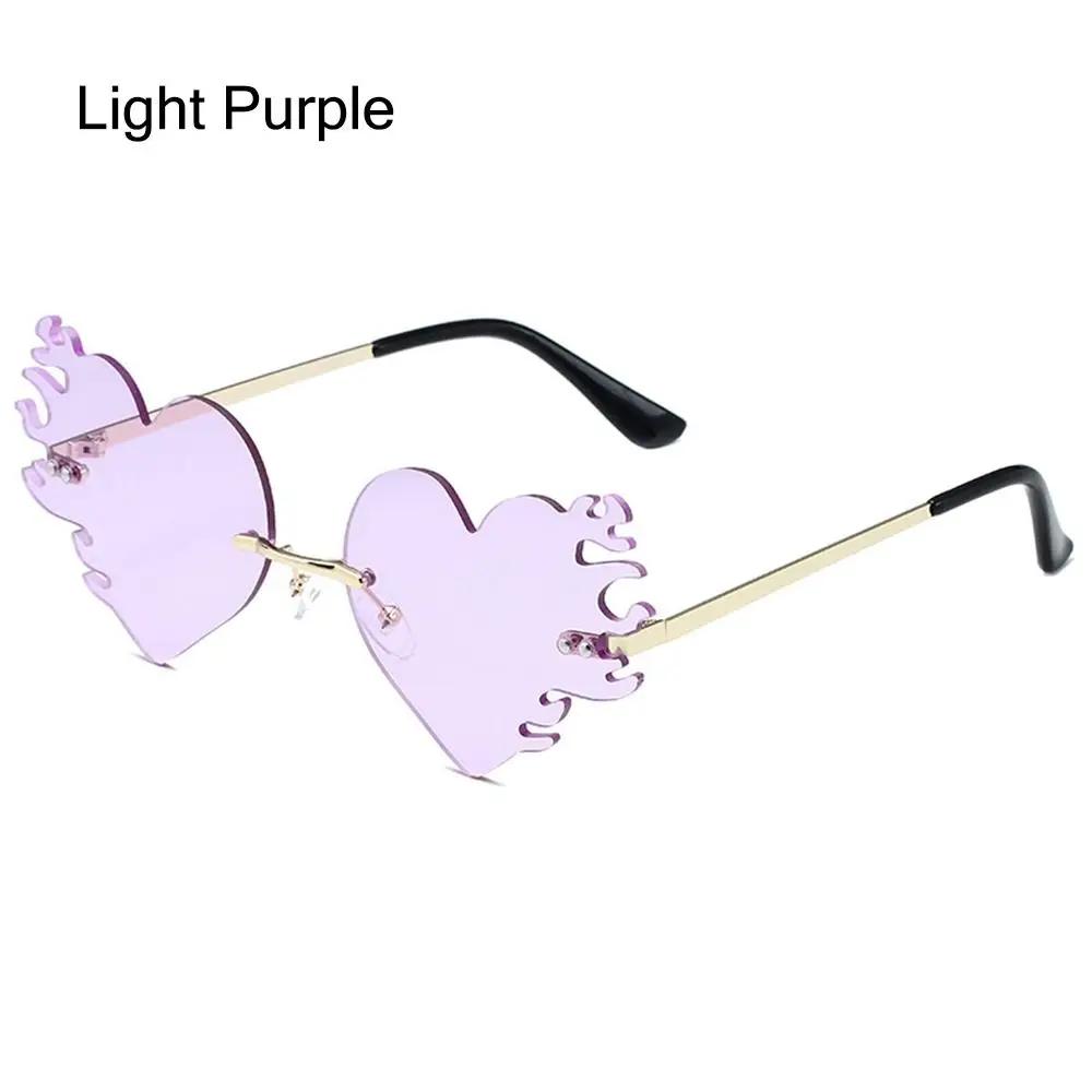 1PC Fashion Rimless Sunglasses Women Men Diamond Shape True Film Sun Glasses UV400 Trending Vintage Streetwear Narrow Eyewear