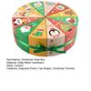 12Pcs/Set Christmas Treat Box Fan Design Cookie Box Combination Cartoon Small Gift Boxes Christmas Candy Boxes for Xmas Party Favors