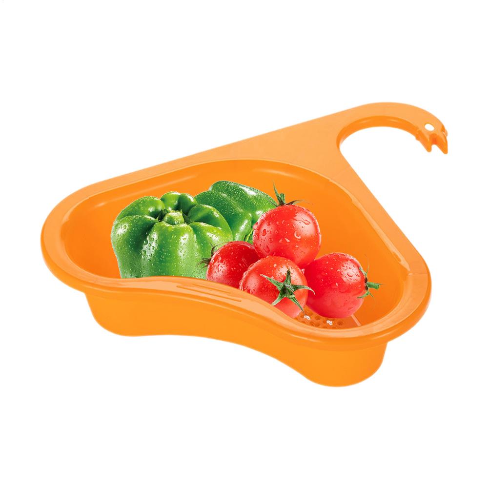 Kitchen Sink Drain Basket Multifunctional Cat Shape Faucet Filter Basket Shelf For Fruit And Vegetable Organizer Kitchen Gadgets