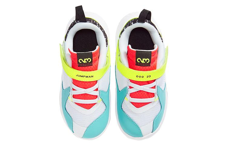 Jordan Delta Vintage Cushioning Low top Toddler Shoes White Multicolor Patchwork Infant And Toddler CT1567-170