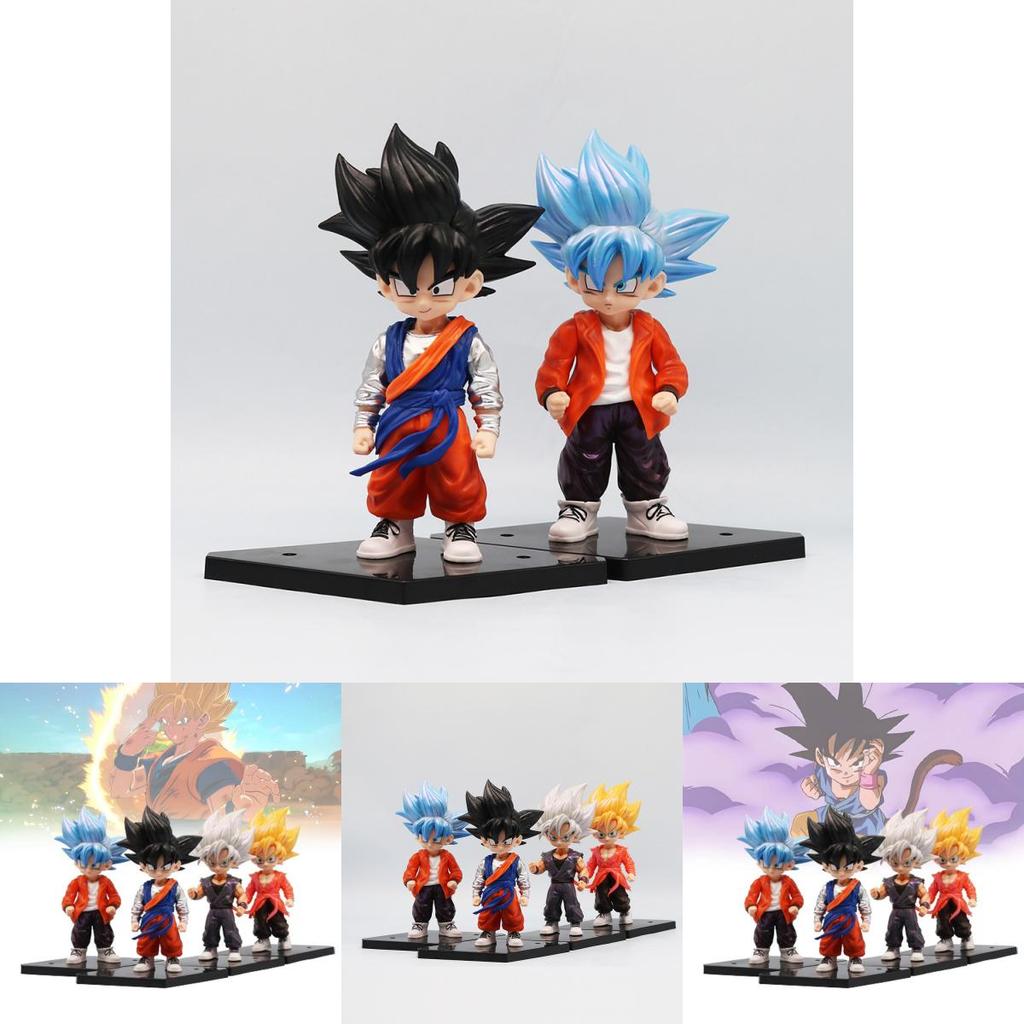 Adorable Q Version Goku Figure From Dragon Ball Z Collectible Pvc Model For Fans