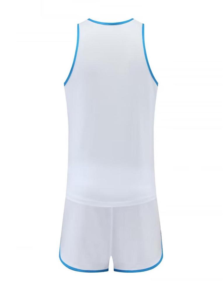 Unisex Quick-Dry Sweat-Wicking Track and Field Training Uniform Set