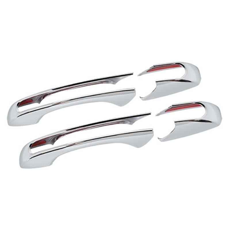  ABS Door Handle Decoration Cover Sticker Fit For Jeep Grand Cherokee 2011-2020/Jeep Patriot 2011-2016/Jeep Compass 2008-2016 Exterior Accessories