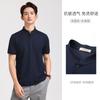[Imitation Hemp Chinese Style] Langdeng Men's Stand up Collar T-shirt 2026 Summer New Half Open Lightweight Chinese Style Short Sleeve
