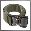 Belt with Simple for Outdoor LBT674 [Buzz Selection] Side-Release Buckle, Design, Work, Use, Men's & Women's, (Black)