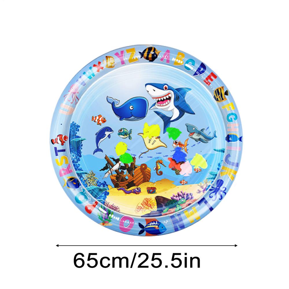 Katzen Wasser Sensorik Spielmatte Haustier Wasser Kühlmatte Sensorisches Spielzeug Abriebfest Katzen Kühlmatte Spielmatte für Welpen Haustiere