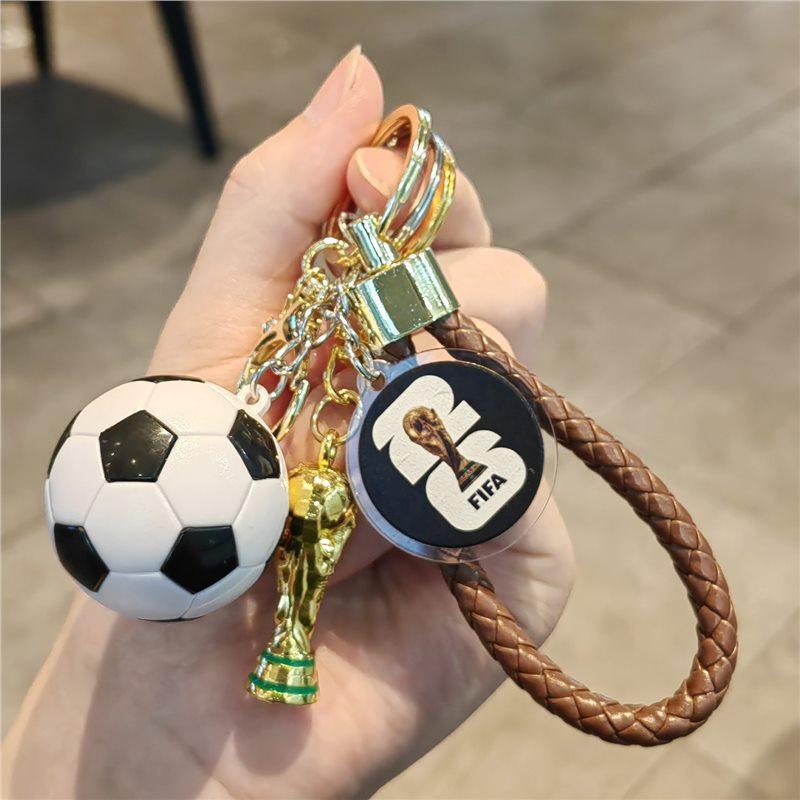 FIFA World Cup Soccer Keychain Accessory Sport Memorabilia Bag Charm Gift