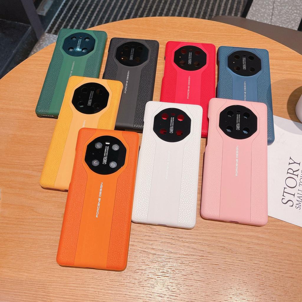 HONOR Magic5 All-inclusive P60 Protective Case for Huawei Mate70Pro, Instantly Transforming Into A Porsche Leather Texture Phone Case