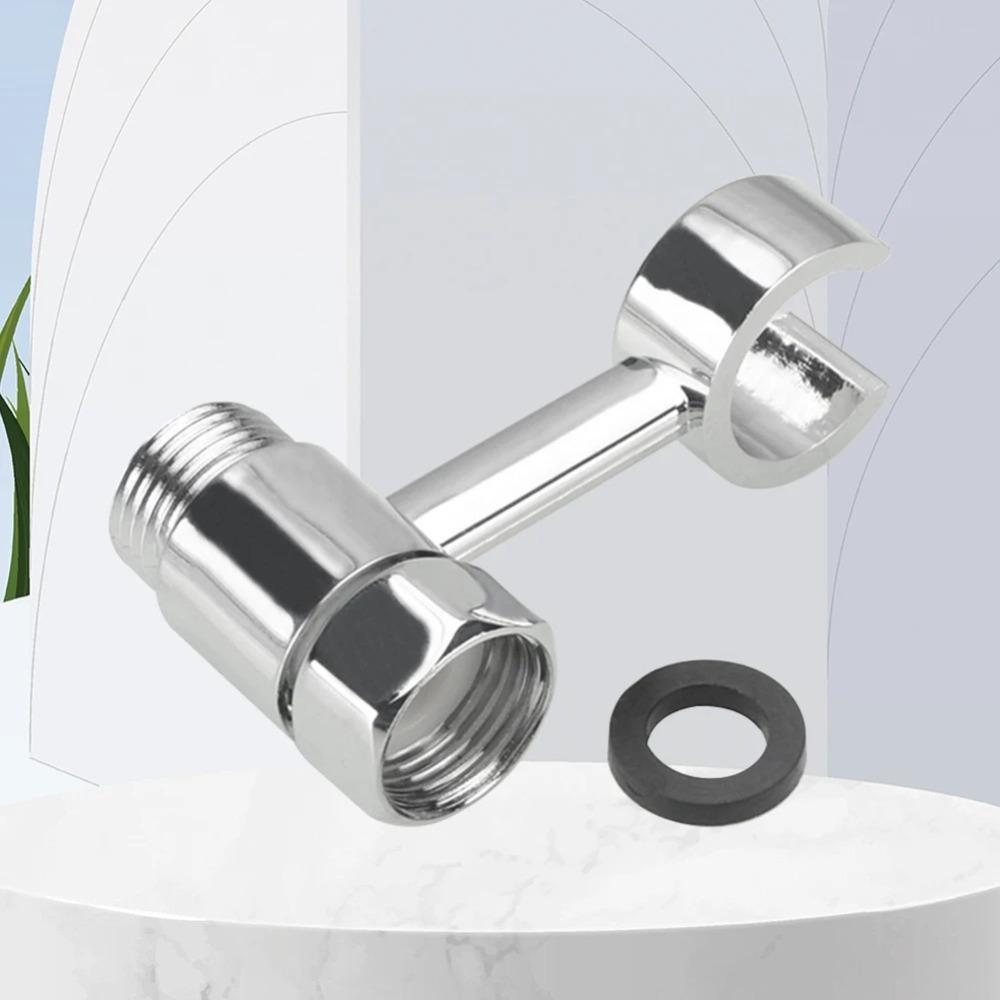 

Solid Brass Bidet Sprayer Holder 360° Rotatable Rust Resistance Mixer Valve Easy Installation No-Drill Design Angle Valve