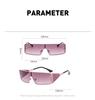 New Metal Fashion Future Technology Sense Sunglasses Sunglasses Trendy Fashion Glasses