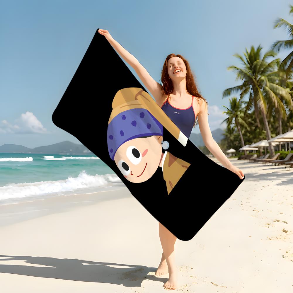 Art F-famous P-painting Towel Beach Blanket Towel  For Travel Gym Shower Luxury Lightweight Camping Pool Hot