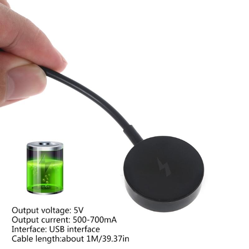 For Fo-ssil Q Gen 1/2/3 Wireless Charging Base Magnetic Charger Power Adapter Cable for Smart Accessories Tools