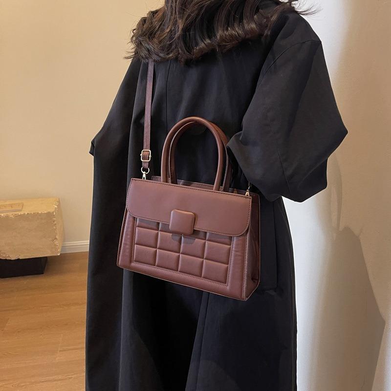 Fashion handbag bag women's new simple small square bag personalized shoulder bag trendy casual messenger bag