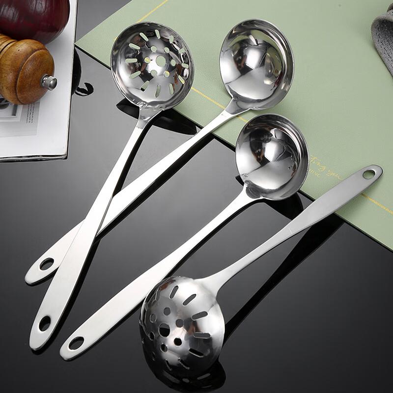 Cmaos Long-Handle Soup Ladle and Strainer Set