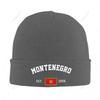 Knitted Hat Unisex Montenegro EST Independence Day For Unisex Women Boys Winter Autumn Beanie Cap Warm Bonnet